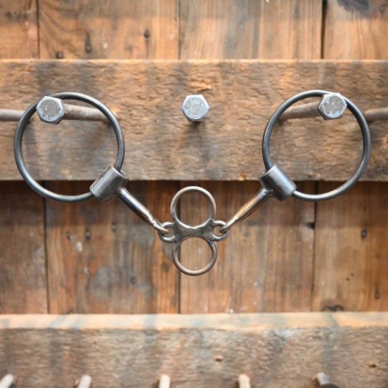 Rod Teuscher O-Ring 3 Piece Snaffle Bit
