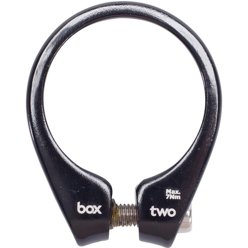 Box Two Fixed Race Seat Clamp Black