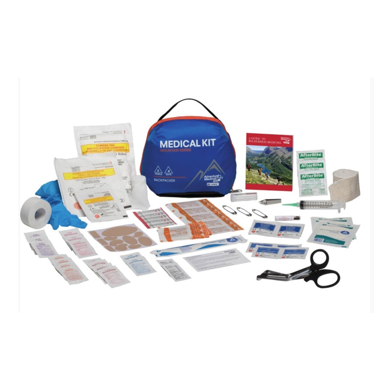Mountain Backpacker Medical Kit Blue