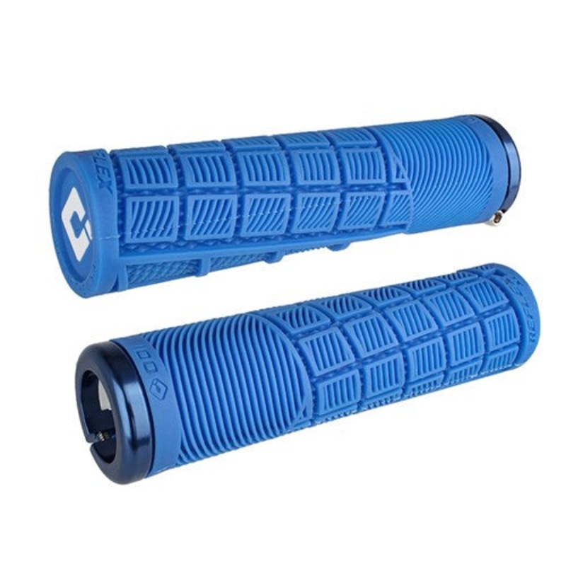 ODI Reflex XL V2.1 Lock On Grips – Single Lock On Grips – Blue