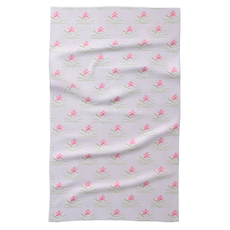 Orchids In Bloom Tea Towel