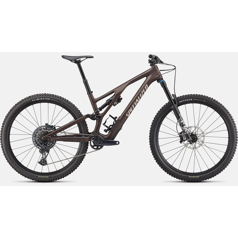 2022 Specialized Stumpjumper Evo Comp 29″ Carbon Mountain Bike – S1, Satin Doppio / Sand
