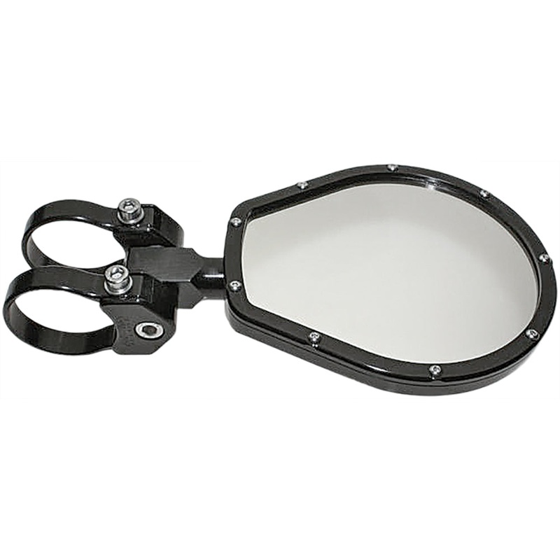 6″ Round Folding Side Mirror 2 Clamps Needed