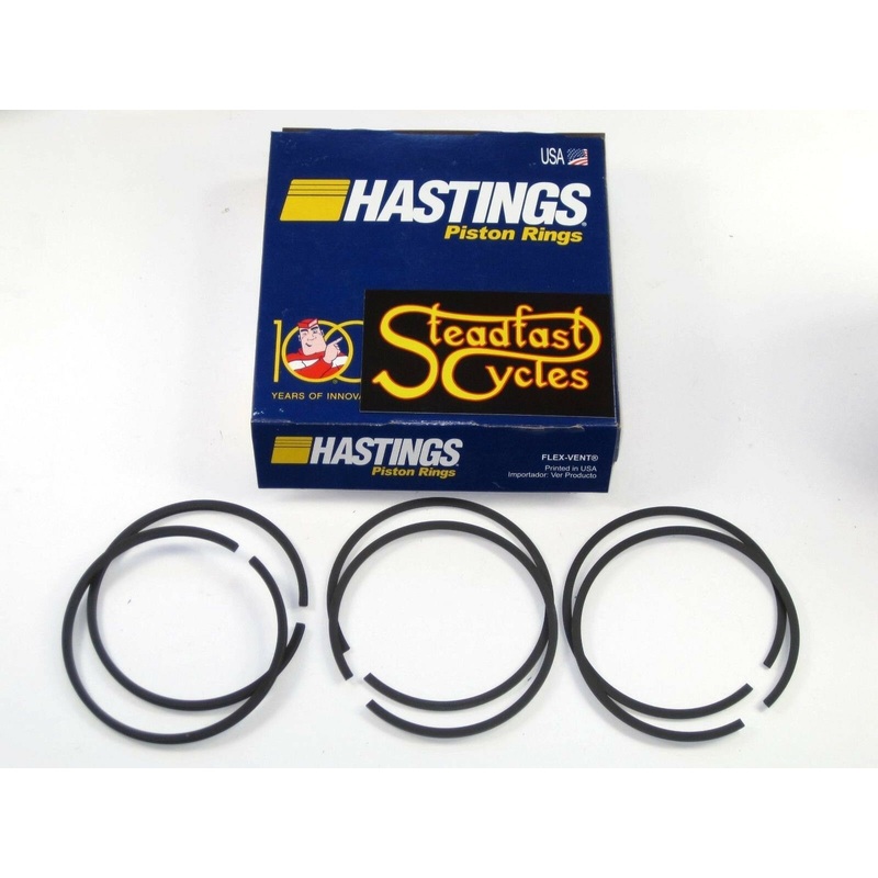 BSA A10 piston RINGS pre-unit 650 twin Hastings 40 .040 over ring set USA made