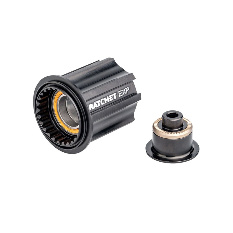 DT Swiss Ratchet EXP Aluminum Freehub Body w/Ceramic Bearing for QR Black