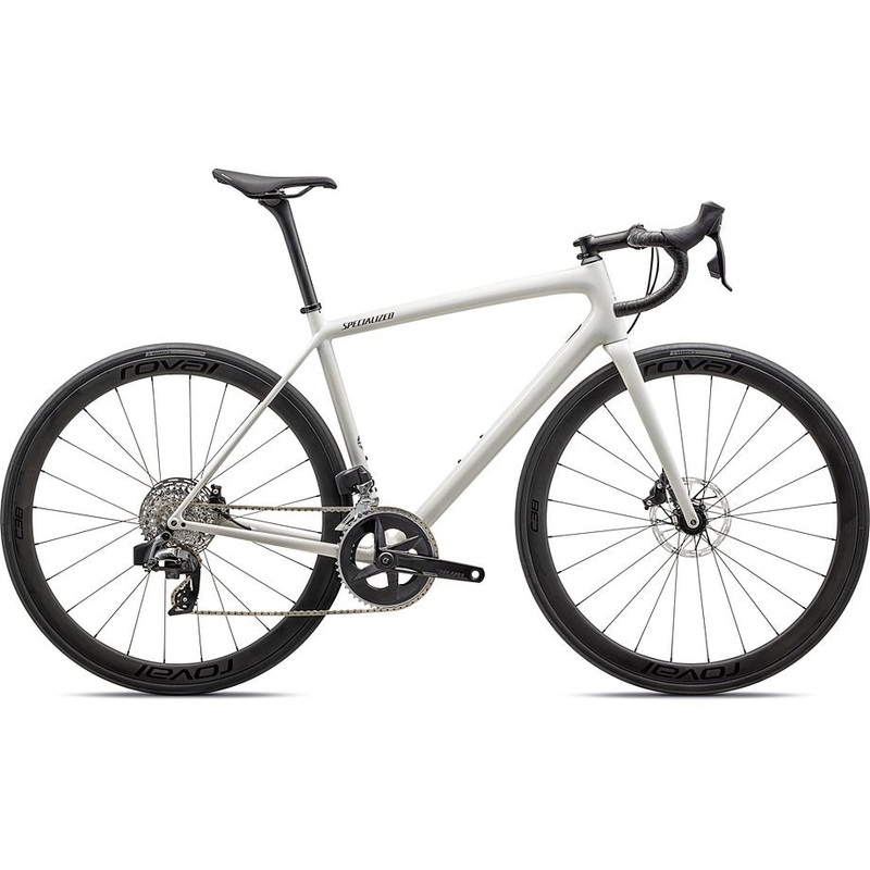 2023 Specialized Aethos Expert Bike Gloss Dune White/Metallic Obsidian 61