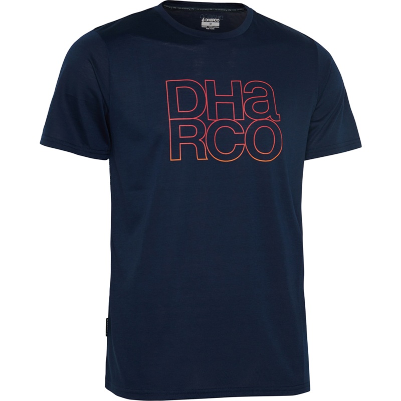 DHaRCO Men’s Short Sleeve Tech Tee – 2XL – Neon Navy