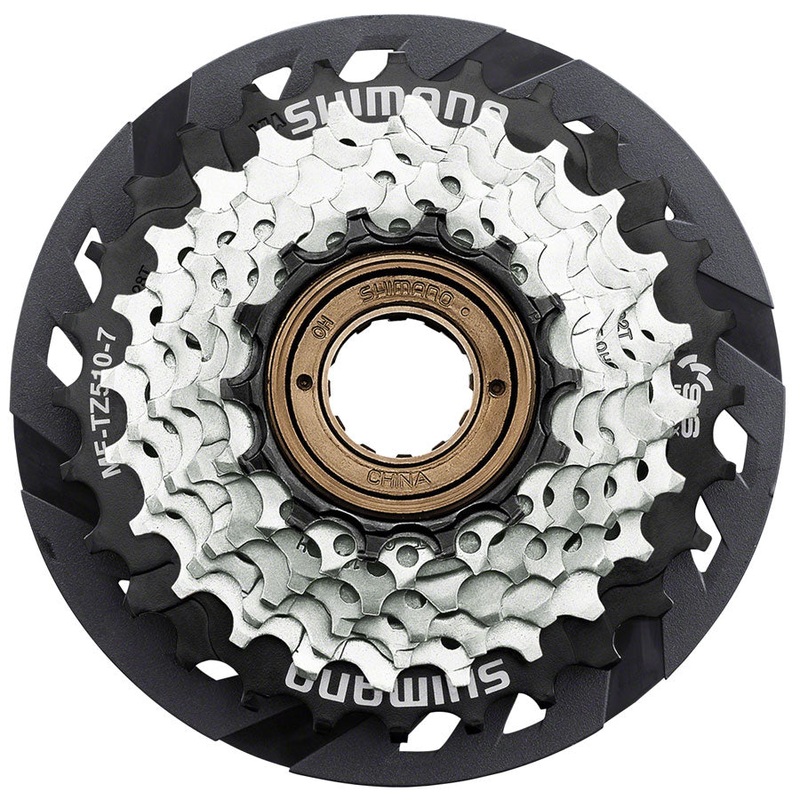 Shimano MF-TZ510-7-CP Multi-Speed Freewheel – 7-Speed 14-28t