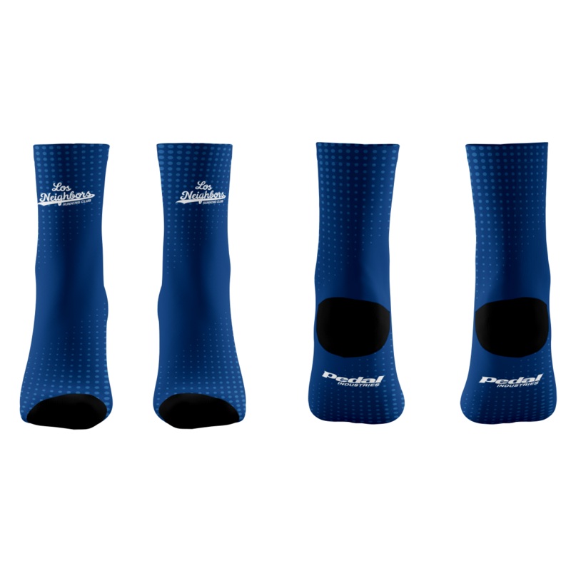 Los Neighbors Running Club 2023 SUBLIMATED SOCK