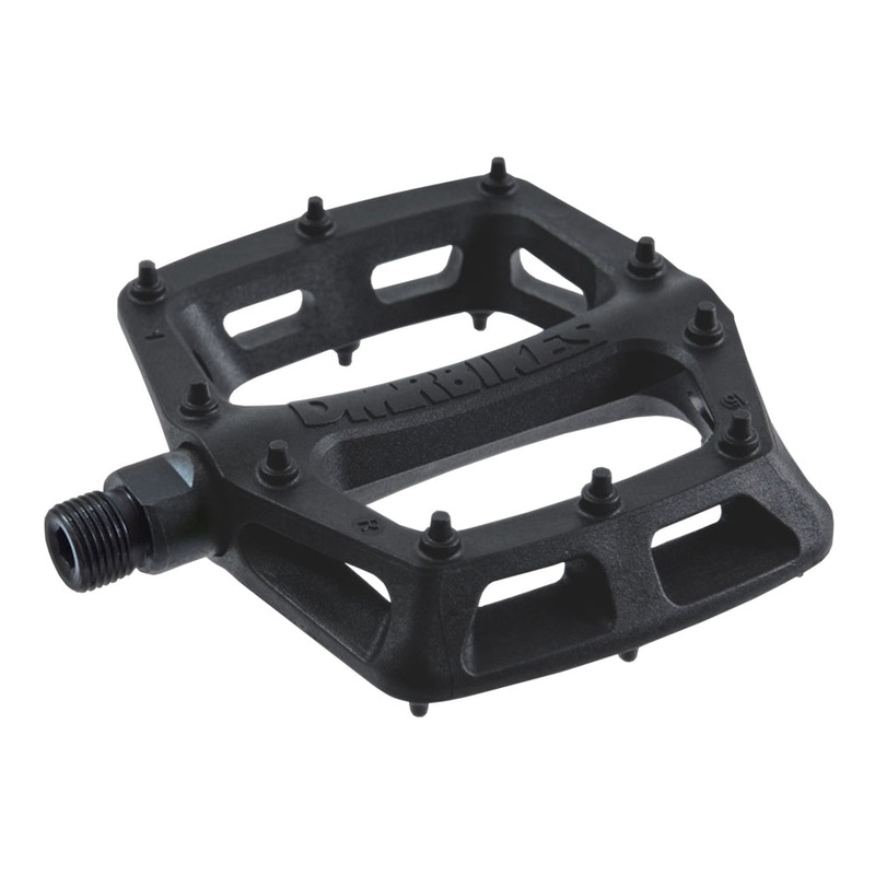 V6 MTB Flat Platform Pedals Black