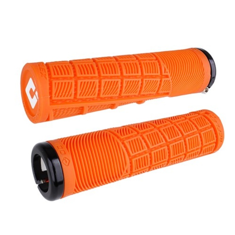 ODI Reflex V2.1 Lock On Grips – Single Lock On Grips – Orange