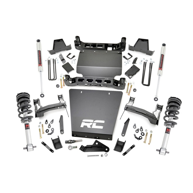 Rough Country | 7 Inch Lift Kit | Bracket | M1 Struts/M1 | Chevy/GMC 1500 (14-16) | 29840