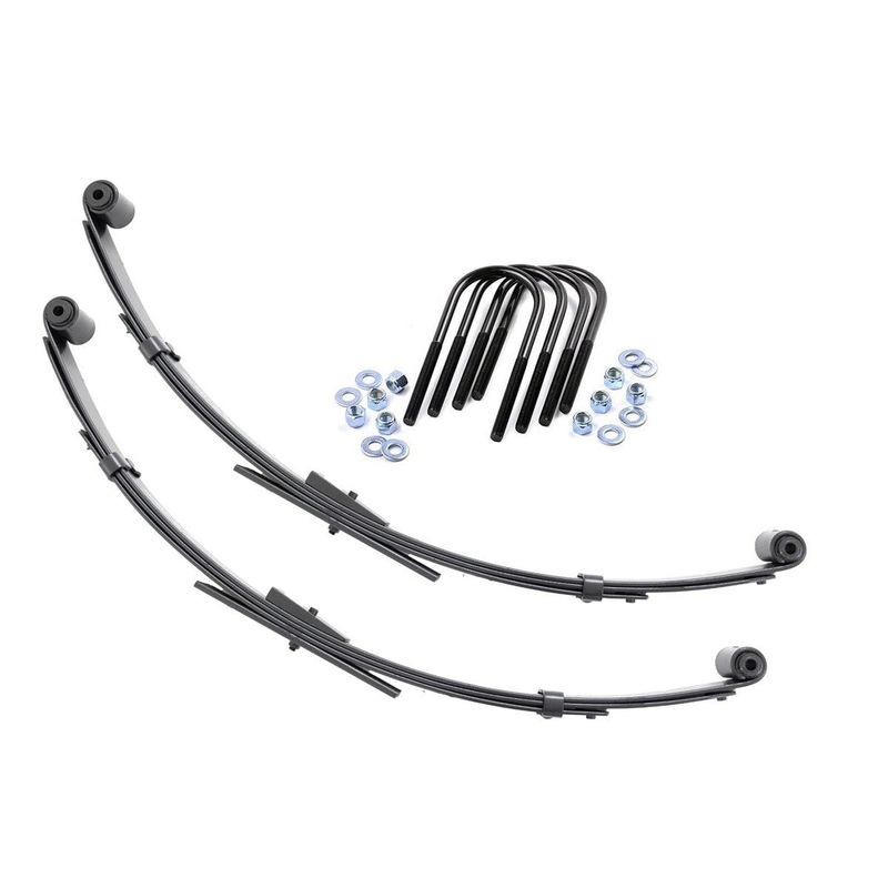 Rough Country | Rear Leaf Springs | 2.5″ Lift | Pair | Jeep Wrangler YJ 4WD (1987-1995) | 8012Kit