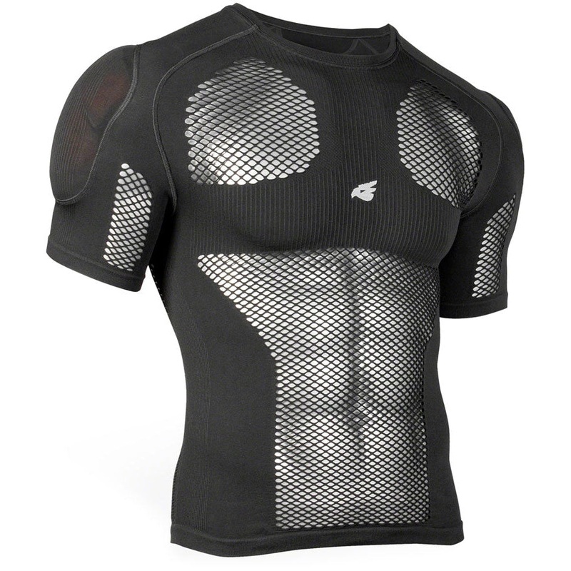 Seamless B and S D30 Mountain Bike Body Armor – Black Black