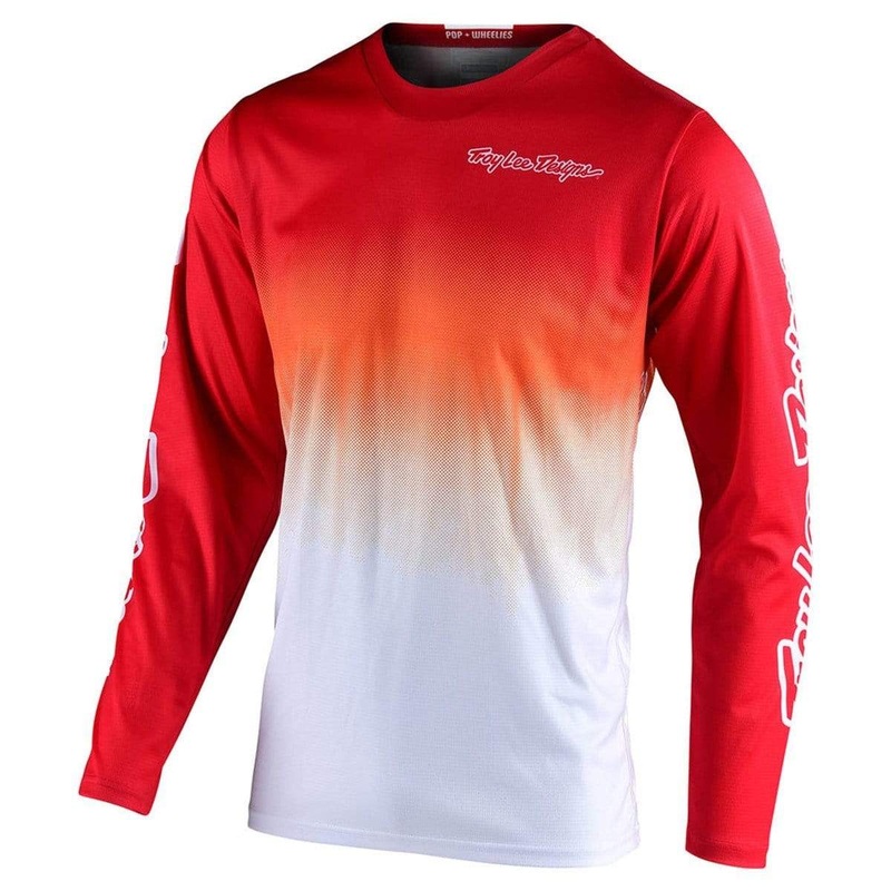 GP Mountain Bike Jersey – Red Red/White
