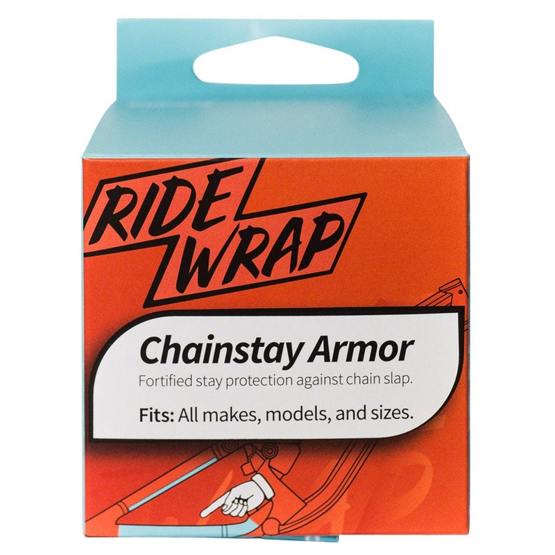 RideWrap Chainstay Armor – Matte Black