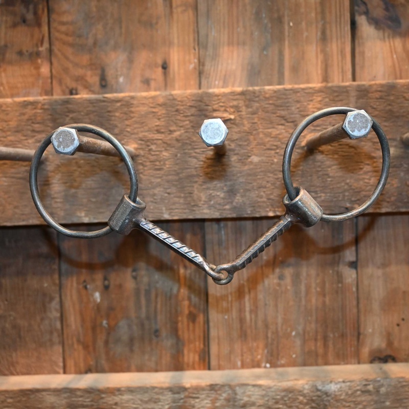 Rod Teuscher O-Ring Rebar Snaffle Bit