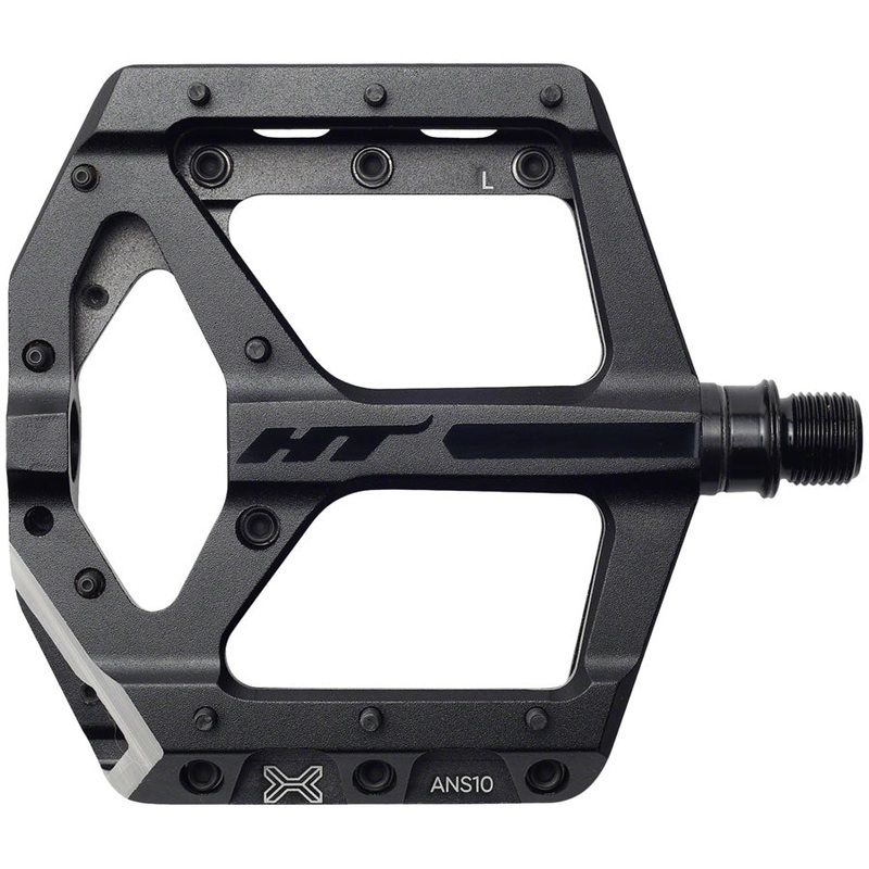 HT Components ANS10 Pedals – Platform, Aluminum, 9/16″, Stealth Black