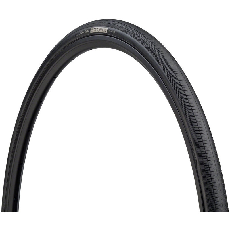 Teravail Rampart tire – 700 x 28, Tubeless, Folding, Black, Durable, Fast Compound