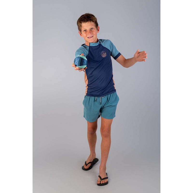 Mole –  Teen Boys S/S Rashie Insignia Blue