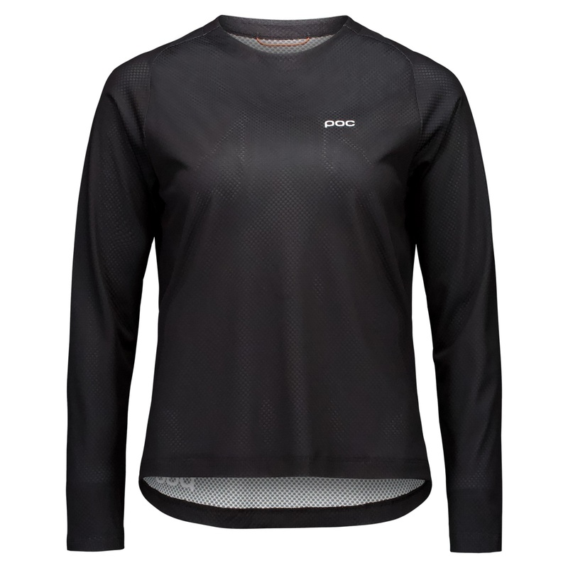POC Motion Air Long Sleeve Women’s Jersey – L – Uranium Black