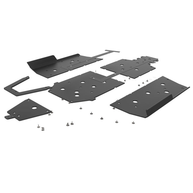 Seizmik 20-21 Polaris Ranger XP 1000 4 UHMW Skid Plate w/Rock Slider Kit – Black