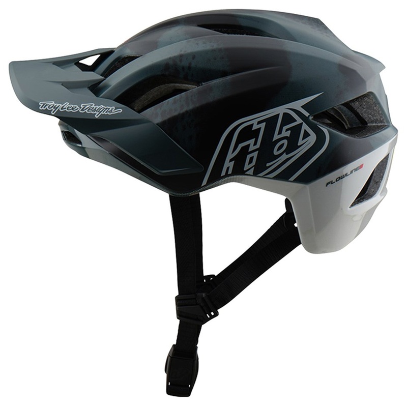 TLD Flowline SE MIPS Helmet – XL/2XL – Badge Camo Grey