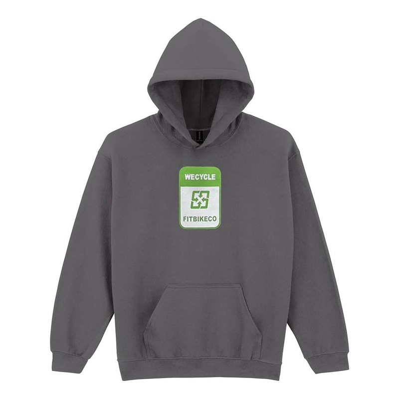 Fit We Cycle Heavyweight Hoodie – Charcoal