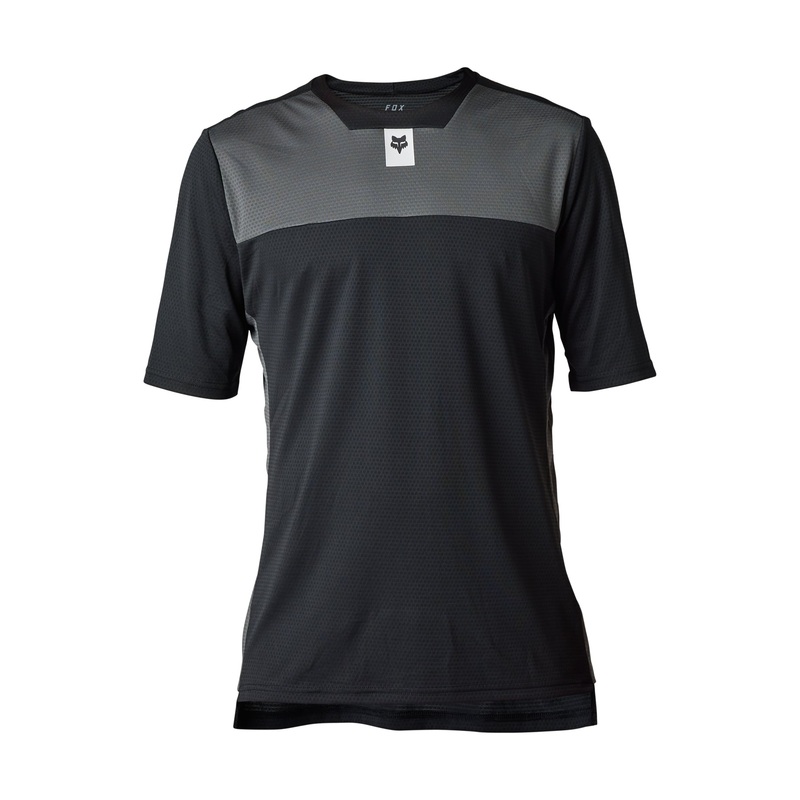 Fox Short Sleeve Jersey – M – Black – Grey
