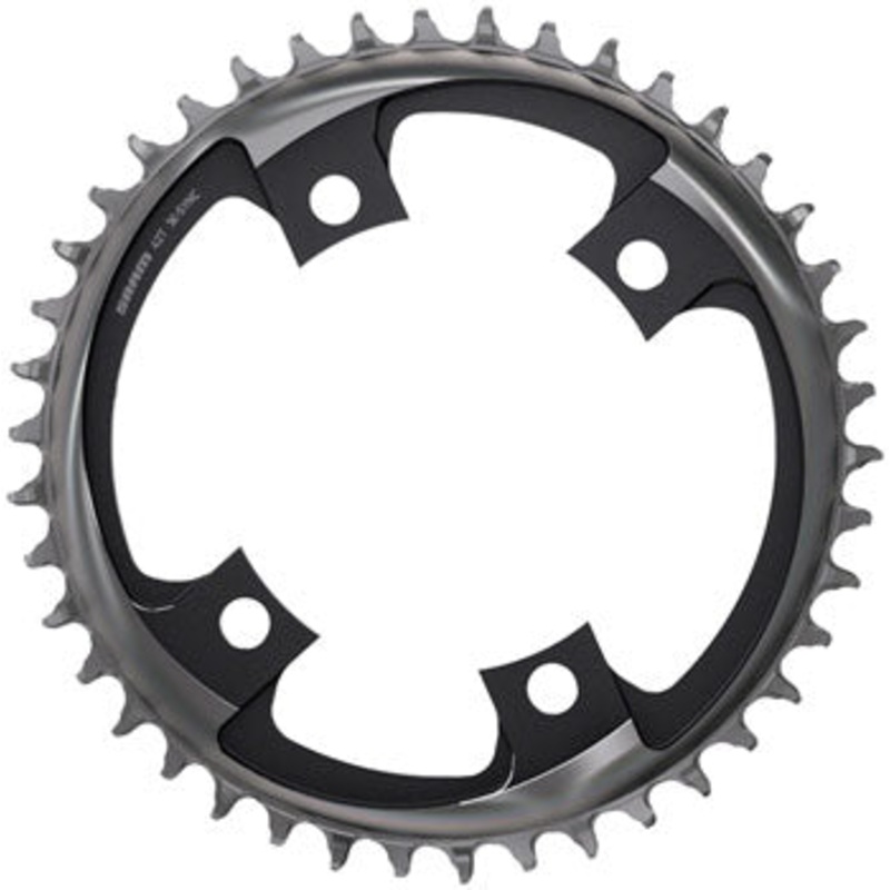 SRAM 42 Tooth 107mm BCD x 4-Bolt 1×12-Speed X-Sync Chainring, Polar Gray