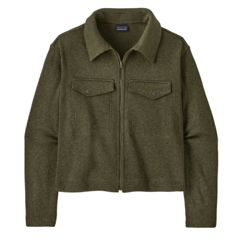 Patagonia Women’s Better Sweater Zippered Chore Jacket – Basin Green