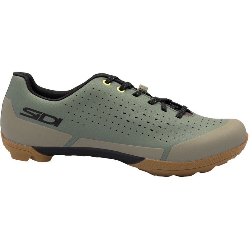 Sidi Asper Laces Gravel Shoes – Men’s, Military, 43, Millenium Fit