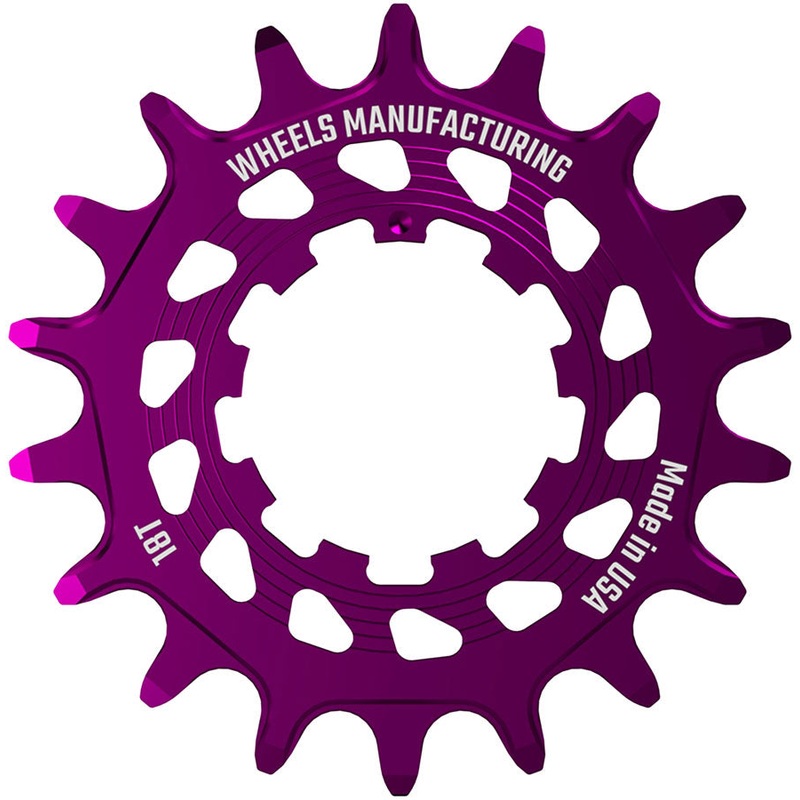 Wheels Manufacturing SOLO HG Cog – 18t, Fits SOLO-HG Kits, Purple