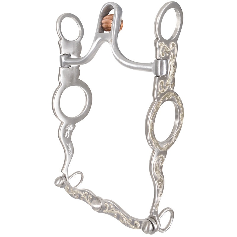 Classic Equine Cowhorse Collection San Joaquin Port Bit With Tongue Relief