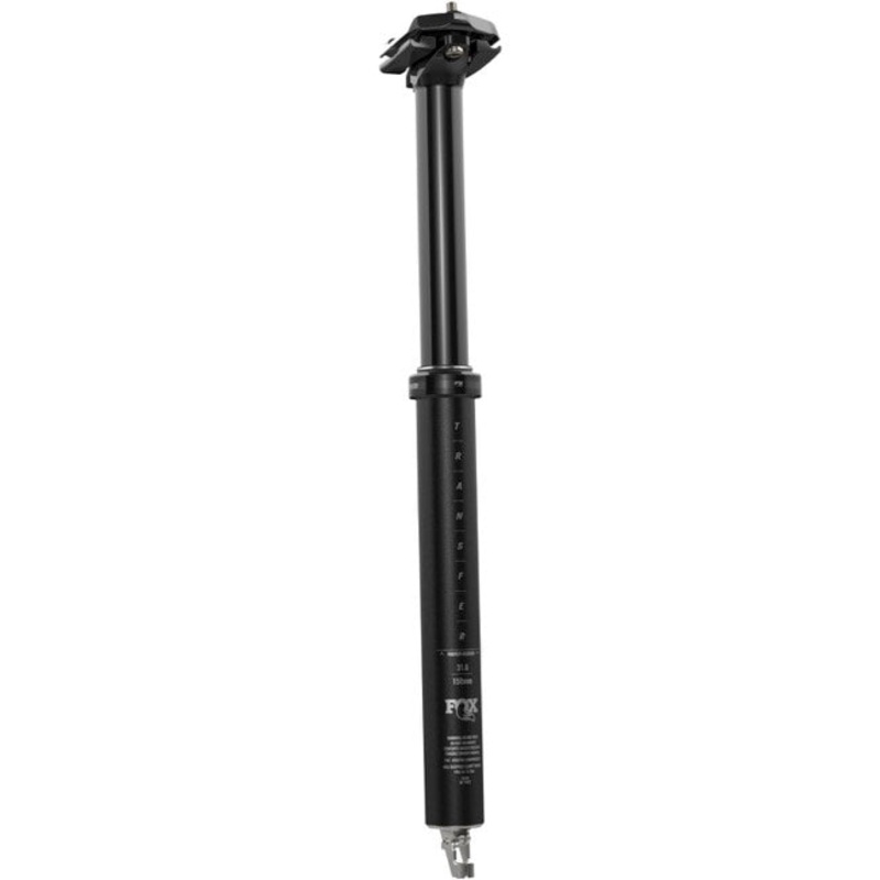 Fox Transfer Performance Elite Dropper Seatpost – 31.6, 240mm, Internal Routing, Ano Black