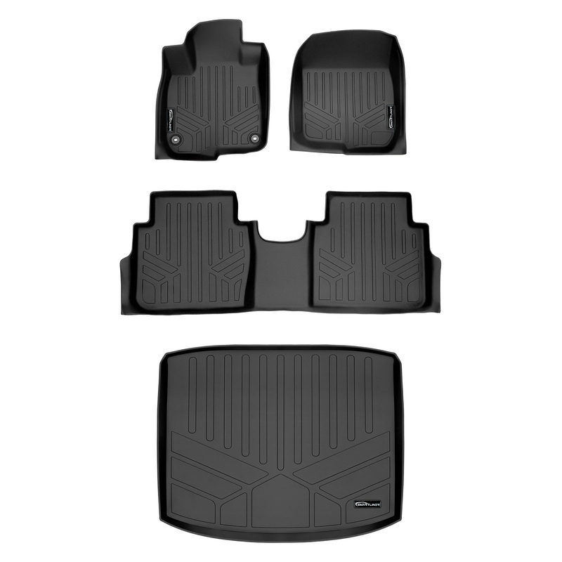 SMARTLINER Custom Fit Floor Liners For 2017-2022 Honda CR-V Black