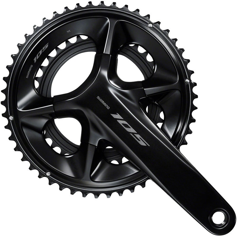 105 FC-R7100 Crankset – 172.5mm 12-Speed 52/36t 110 Asymmetric BCD Hollowtech II Spindle Interface BLK