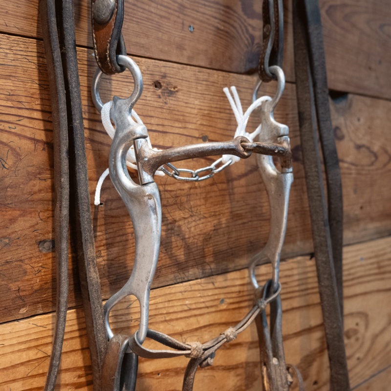 Cowboy Tack Snaffle Bit Bridle Rig