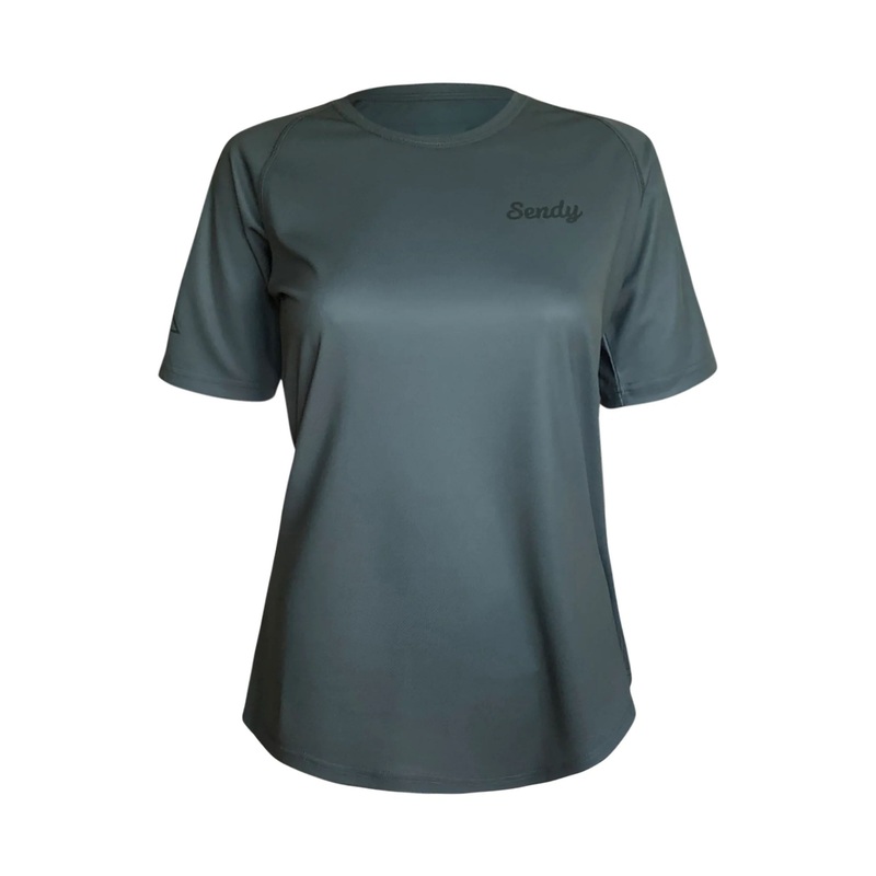 Sendy Send It Short Sleeve Women’s Jersey – Women’s M – Slate