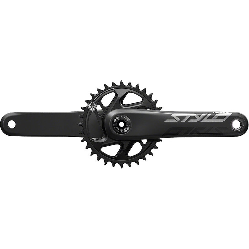 TruVativ STYLO Carbon Eagle Crankset – 175mm, 12-Speed, 32t, Direct Mount, DUB Spindle Interface, Black