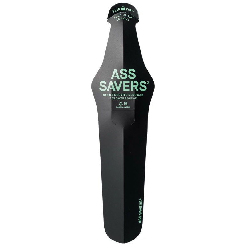 Ass Savers Rear Mud Guard Black