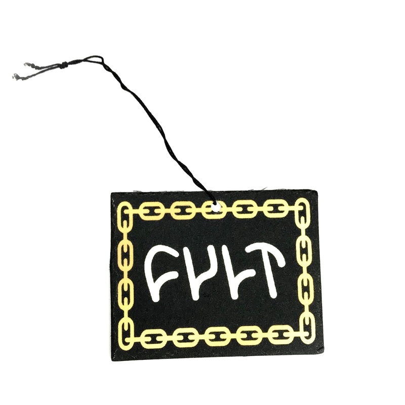 Cult Chain Logo Air Freshener Black