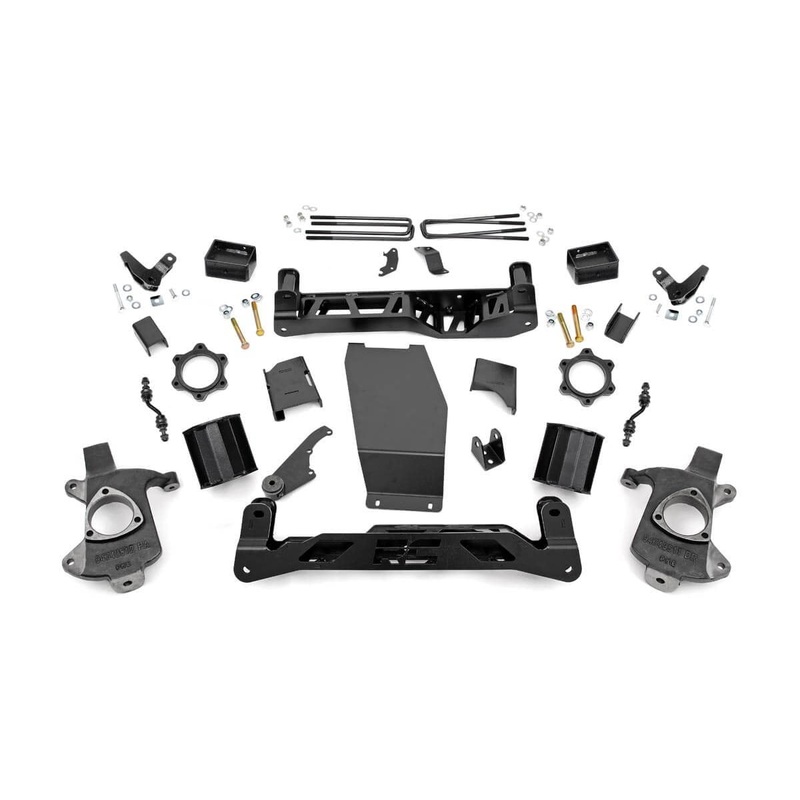 Rough Country | 5 Inch Lift Kit | Mag-ride | Alu/Stamp Steel | GMC Sierra 1500 Denali (14-18) | 17901