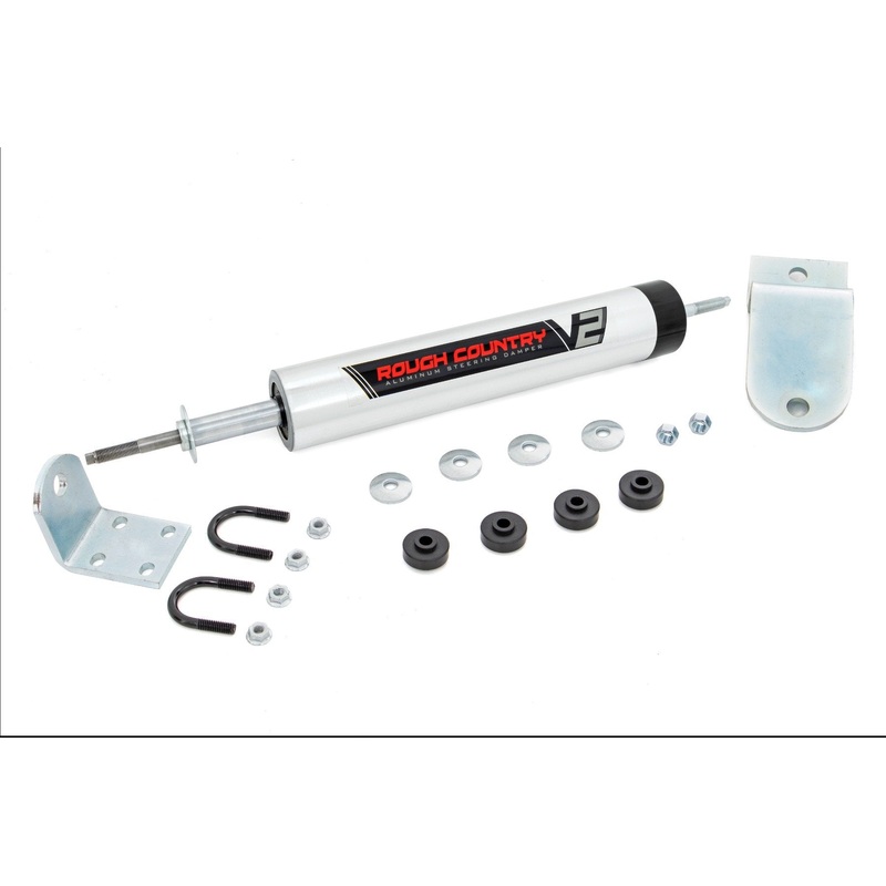 Rough Country | V2 Steering Stabilizer | Dodge 2500/Ram 3500 2WD (1994-2002) | 8738770