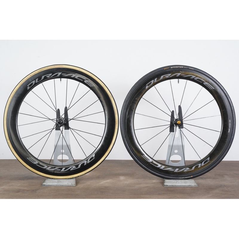 Shimano Dura-Ace WH-R9100 C60 Carbon Tubular Rim Brake Wheelset 11 Speed