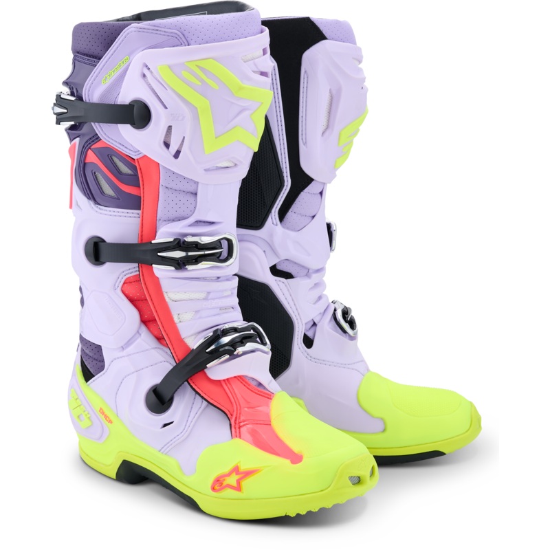 Tech 10 Supervented Purp/Ylw Fluo/Diva Pink 8