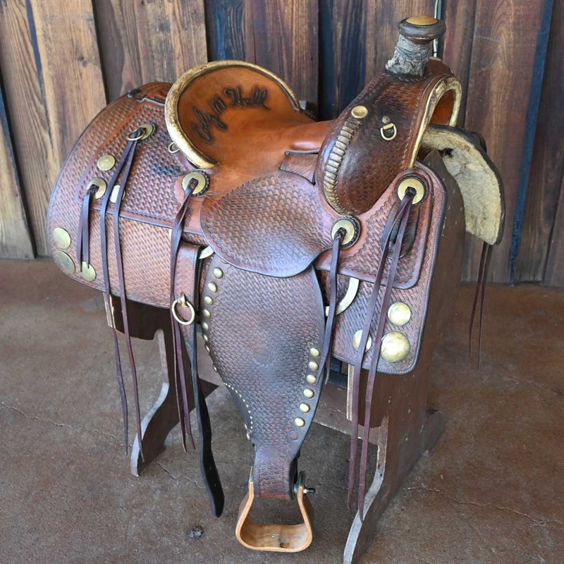 14.5″ USED TIMBER CREEK RANCH SADDLE