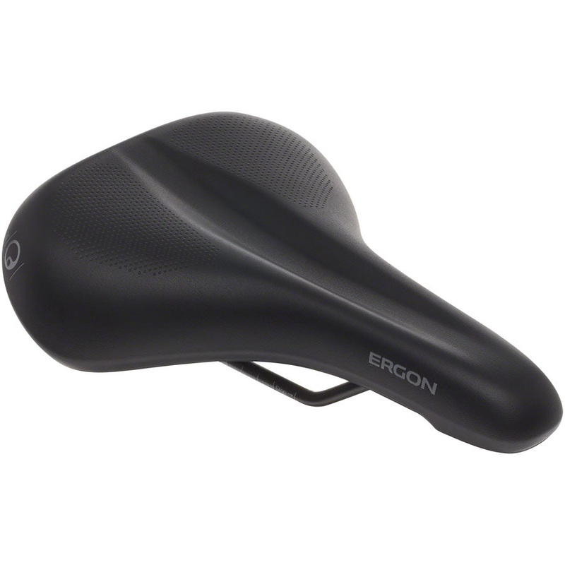 Ergon ST Gel Saddle – Chromoly Men’s Small/Medium Black