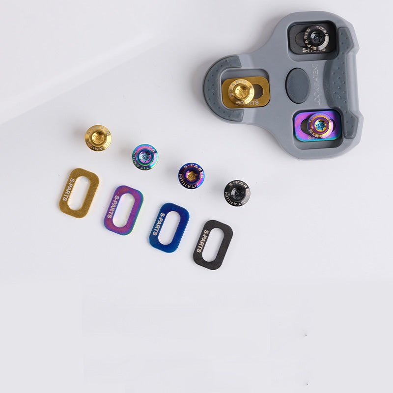 S-PARTS Titanium Screws Set for LOOK KEO GRIP Road Bike Cleats