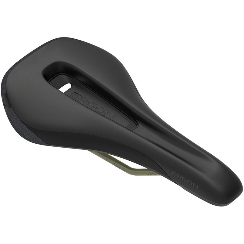 Ergon SM Enduro Pro Saddle – Titanium, Stealth, Men, Small/Medium